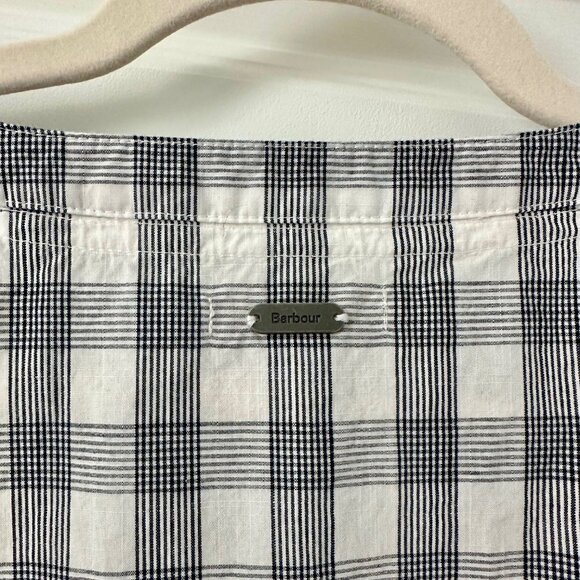 Seamills Midi Navy Check Dress - Picture 7 of 7